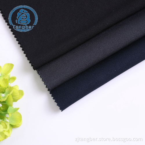 95 Polyester 5 Spandex Tissu Ottoman Côtes Stretch